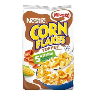 Nestlé Corn Flakes Toffee płatki śniadaniowe 250 g