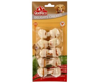 Snack Perro Huesos Rell.Pollo5 Und Que Rico 60 G