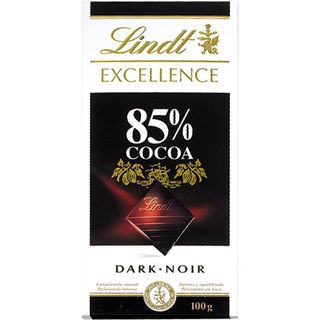LINDT Chocolate Excellence 85% 100 G