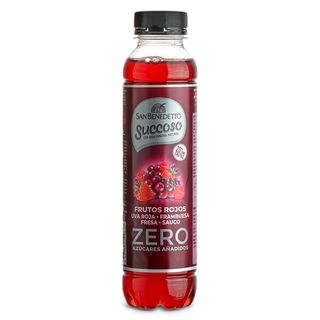 Agua Mineral Con Frutos Rojos Zero San Benedetto Botella 40 Cl