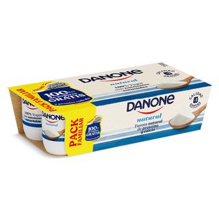 Yogur Natural Danone Pack 8 X 120 G