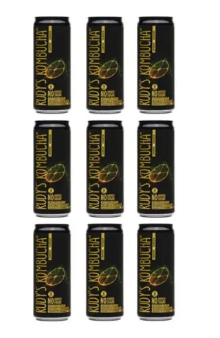 Kombucha de Limão e Gengibre