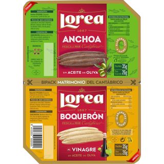 Anchoa y Boqueron Cantábrico, Bipack 52 g