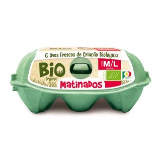 Ovos  Classe M/L Matinados (emb. 6 un)