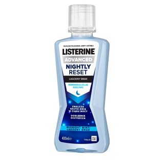 Listerine Nightly Reset Płyn do płukania jamy ustnej na noc 400 ml