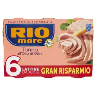 Rio Mare Tonno All'Olio Di Oliva 6 X 100 G