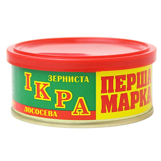 Kawior czerwony z łososia "Perwsza Marka" puszka 100g