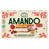 Sammontana Amando 4 Biscotti gelato alla Vaniglia variegati ai Frutti di Bosco 4 x 52 g