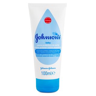 Crema Protectora De Pañal Johnson Tubo 100 Ml