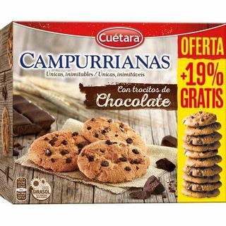 Galleta Campurriana C/ Trozos De Choco Cuétara, Caja 350+15% G (26692186)