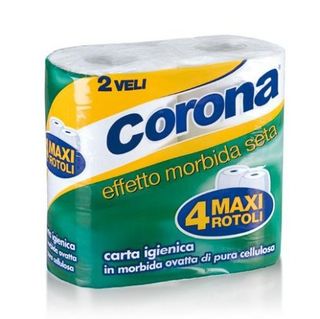 CORONA MAXI CARTA IGIENICA 2 VELI 4 ROTOLI   COR0040