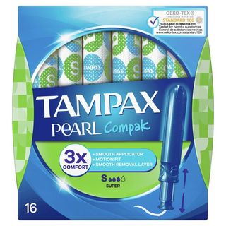 Compak Pearl Súper Tampones - Tampax - 16 unidades 4015400690405