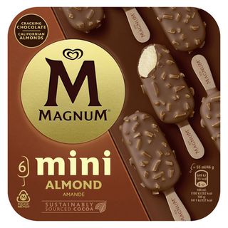 Magnum mini de almendras pack 6 x 58 ml