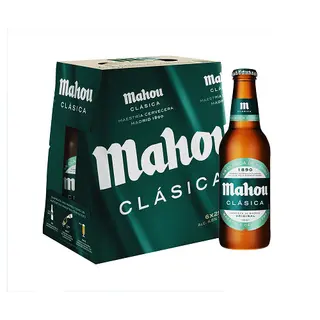 Cerveza Mahou Clásica Botella 25 Cl. Pack 6 Uds.
