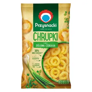 Przysnacki Chrupki zielona cebulka 140 g