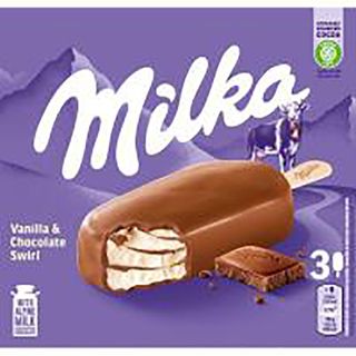 Milka helado bombón 3x90ml