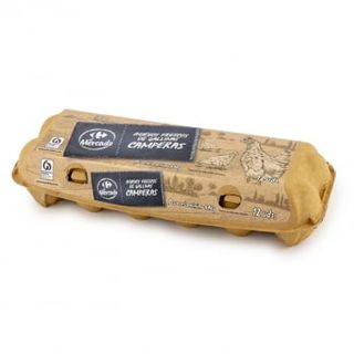 Huevos Frescos Camperos Carrefour El Mercado 12 Uds.