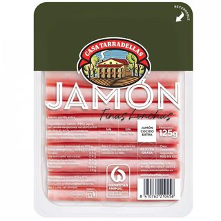 Jamon Cocido F/Lonchas C.Tarradella 125 Gr.