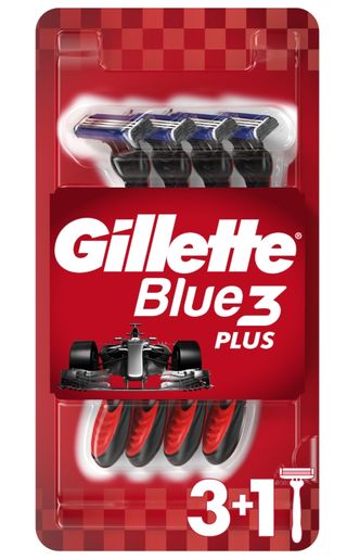 Gillette Blue3 Red Maszynki do golenia 3+1 szt.