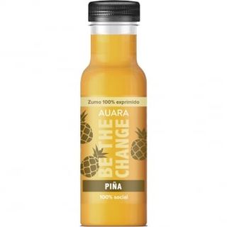 Zumo De Piña Be The Change Auara Botella 33 Cl.