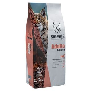 Salvaje Adulto Salmón Pienso Para Gatos 1.5Kg