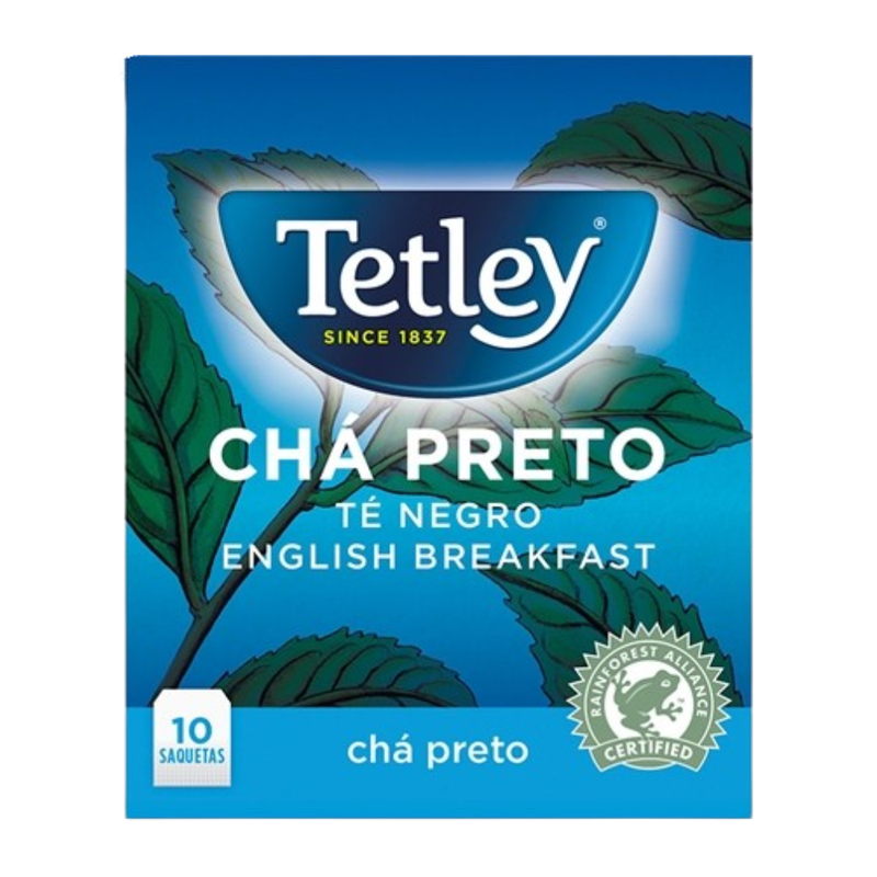 Tetley Chá Preto 10saq