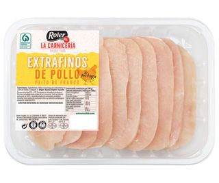 Pechuga de Pollo en Filetes Extrafinos Roler La Carniceria 320 G