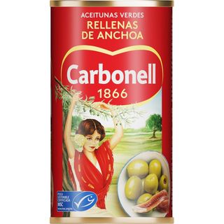 Aceitunas Rellenas Carbonell, Lata 150 G