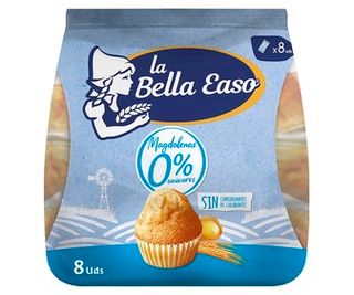 Magdalenas 0% Azúcares La Bella Easo 232 Gr,