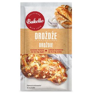 Bakello Drożdże instant, 8 g