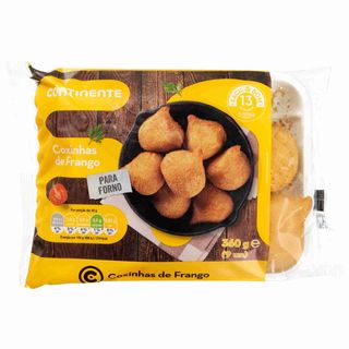 Coxinhas de Frango Congeladas Continente (emb. 360 gr (9 un))