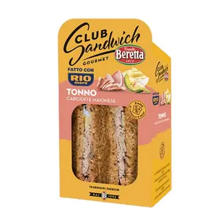 Beretta Club Sandwich Tonno Rio Mare E Carciofi 150g