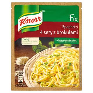 Knorr - Fix Spaghetti 4 sery z brokułami - 47 g