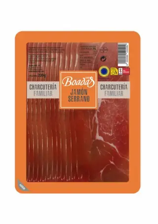 Jamon Serrano Boadas Lonchas 200Gr