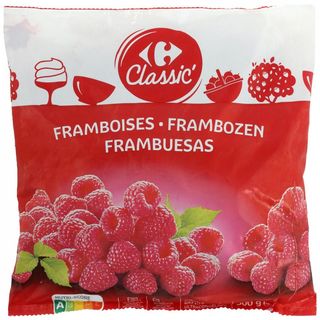 Frambuesas Congeladas Carrefour 500 Gr.