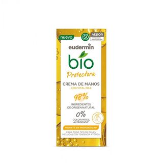 Crema De Manos Para Pieles Atópicas Bio Eudermin 75 Ml.