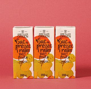 Suc De Préssec I Raïm 100% Espremut Ametller Origen 200Ml 3U.