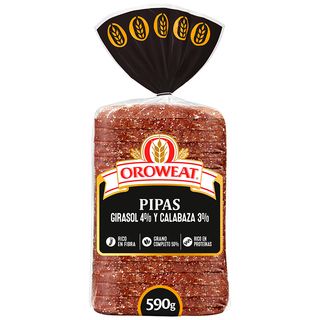 Pan Oroweat Bimbo Pipas 550 Gr