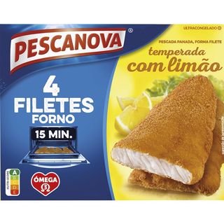 Pescanova 4 Filetes de Pescada Panados com Limão embalagem 400 g - 18949300042