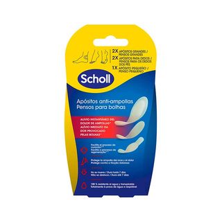 SCHOLL Surtido De Apósitos Anti-Ampollas 5 Unidades (5056585800967)