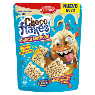 CUETARA Galletas Choco Flakes Blanco 100G Cuetara