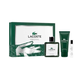 Estuche Original Eau De Parfum 100 Ml Vaporizador + 7,5 Ml Vaporizador + Shower Gel 50 Ml Lacoste 121661 (3386460150125)