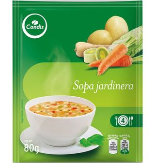 Sopa Condis Jardinera Con Verduras Y Conchas 1 Ud.