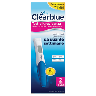 CLEARBLUE TEST DI GRAVIDANZA DIGITALE 2 TEST