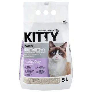 Kitty Żwirek bentonitowy superchłonny 5 l
