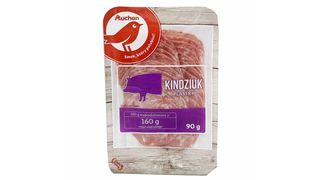 Auchan - Kindziuk. Kiełbasa wieprzowa litewska  - 90 g