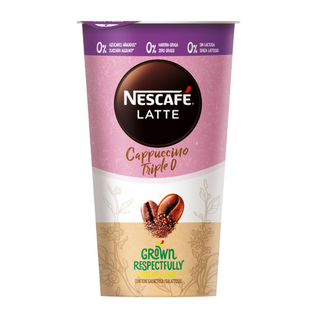 Cappuccino Zero Sin Lactosa Nescafé Latte, Vaso 205 Ml.