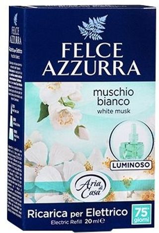 FELCE AZZURRA DIFFUSORE ELETTRICO RICARICA MUSCHIO BIANCO PAG2233