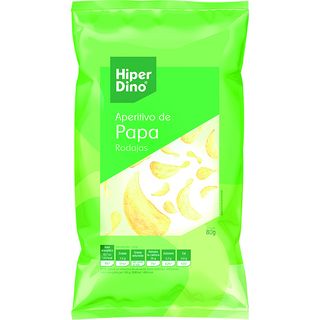 Hiperdino Snack De Papas 80 G