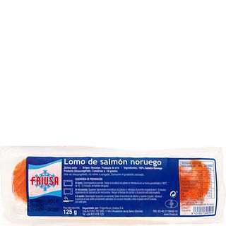 FRIUSA Lomo De Salmón Noruego Congelado 125 G